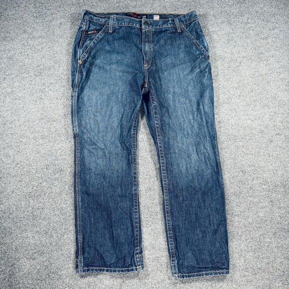 Ariat FR M4 Relaxed Boot Jeans 40x30 Flame Resistant CAT 2 USA Fabric FR Denim - Picture 2 of 9